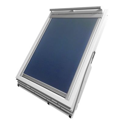 Store occultant fenêtre de toit 78 x 140 cm bleu