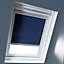Store occultant fenêtre de toit Geom C02 C04 bleu
