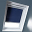 Store occultant fenêtre de toit Geom M06 M08 bleu