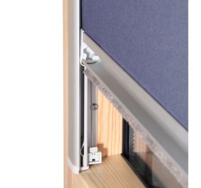 Store occultant pour fenêtre de toit ROTO  - Beige - avec un vitrage de H 83,5 x 60 cm
