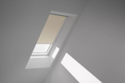 Store occultant Velux DKL SK06 - beige - profilés blancs