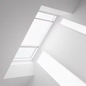 Store plissé fenêtre de toit Velux 1016 304/M04 blanc 78 x 98 cm