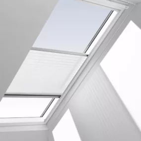 Store semi-occultant plissé fenêtre de toit Velux FHL 606/S06