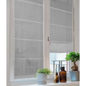 Store tapissier occultant gris 60x180cm - 60x180cm - Gris