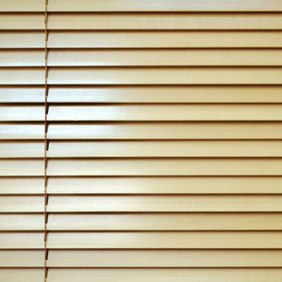 Store vénitien en bois lames 25mm naturel l.150 x H.240cm Madeco
