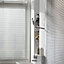 Store vénitien aluminium Colours Archi XL argent 100 x 250 cm