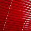 Store vénitien aluminium Colours Studio rouge 100x180 cm