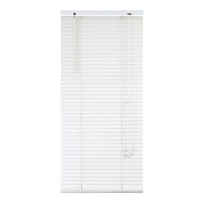 Store vénitien bois blanc l.60 x H.180 cm GoodHome Cana