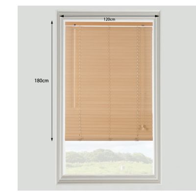 Store vénitien bois clair l.120 x H.180 cm GoodHome Cana