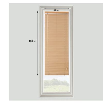 Store vénitien bois clair l.40 x H.180 cm GoodHome Cana