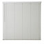 Store vénitien imitation bois Colours Lone blanc 60 x 180 cm