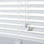 Store vénitien PVC blanc 180 x 180 cm