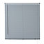 Store vénitien PVC gris L.180 x l.40 cm