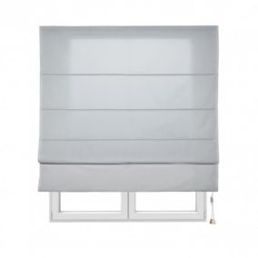 STORES DECO - Estor Plegable con varillas Gris 105X250