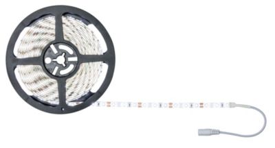 Strip LED intégré autocollant SimpLED Paulmann 19W 1550lm blanc mat blanc froid L.5m x H.0,3 x P.0,3cm