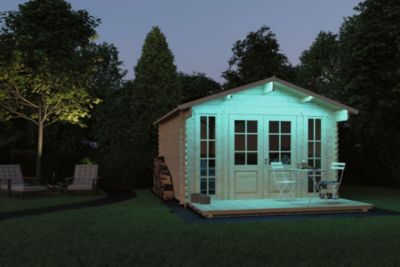 Strip LED intégré dimmable autocollant SimpLED Outdoor Paulmann 15W 195lm transparent mat L.5m x H.0,3x P.0,3cm