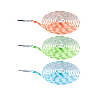 Strip LED intégré dimmable autocollant SimpLED Outdoor Paulmann 15W 195lm transparent mat L.5m x H.0,3x P.0,3cm