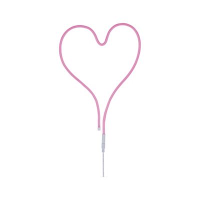 Strip USB Neon Colorflex 10lm 4,5W 5V blanc coeur rose Paulmann 1m
