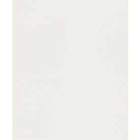 Structure à peindre sur intissé Rasch blanc design lisse l.1 x H.25m