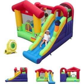 Structure gonflable avec Souffleur pour 2 Enfants Zone de Saut