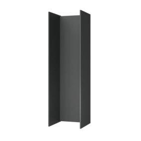 Structure pour colonne électroménager GoodHome anthracite H. 201 cm x l. 60 cm