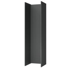 Structure pour colonne électroménager GoodHome anthracite H. 219 cm x l. 60 cm