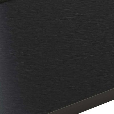 Style Plus - Receveur de Douche Extra-Plat - Résine Minérale - Élégant & Résistant - GRIS ANTHRACITE - 180X80 CM