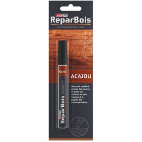 Stylo retouche bois Retouchtout coloris acajou 4ml Soloplast