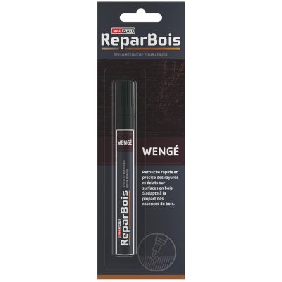 Stylo retouche bois Retouchtout coloris bois wengé 4ml Soloplast