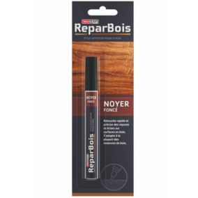 Stylo retouche bois Retouchtout coloris noyer foncé 4ml Soloplast