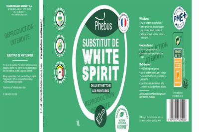 Substitut de white spirit Phebus 1 litre