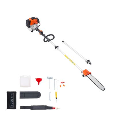 SucceBuy Élagueuse thermique sur perche 52 cc, 2 temps, perche extensible 2,2-2,94 m. Guide 35,6 cm.