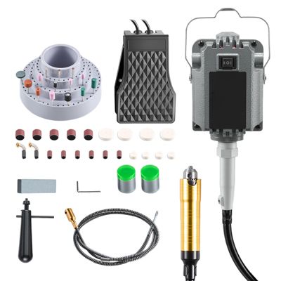 SucceBuy Meuleuse Suspendue Outil Rotatif Arbre Flexible Moteur 1200 W 30000 tr/min