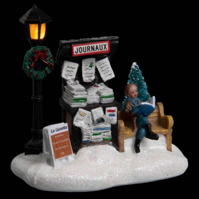 Sujet lumineux stand de noël 1 led assorti box palette - feeric lights & christmas