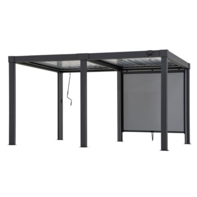 Sunjoy Store enrouleur pour Multi Pergola Matterhorn - 2 mètres