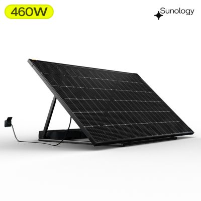 Sunology PLAY2, Panneau solaire complet 460W bifacial, Station solaire livrée assemblée, Installation sol ou mur