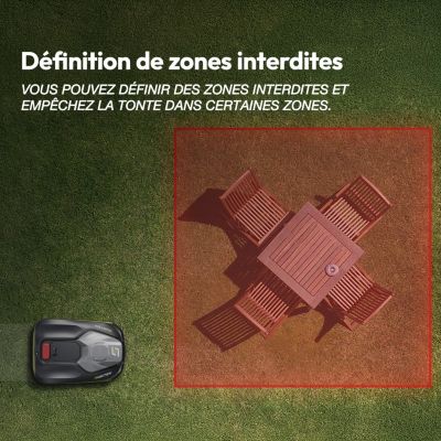 SUNTEK Dual Vision 500 : robot tondeuse sans fil RTK avec Double Vision IA pour 500 m².