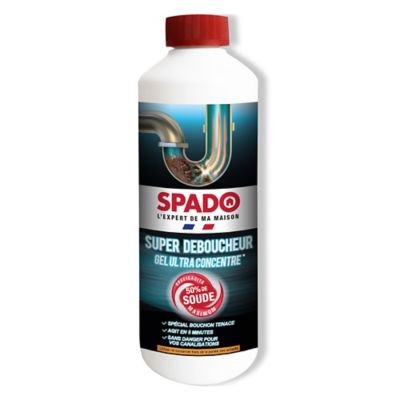 Super déboucheur gel ultra concentré Spado 500g