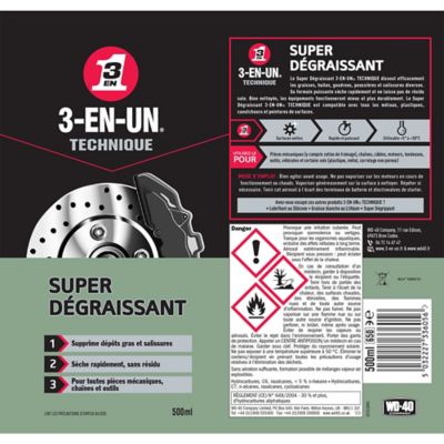 Super Dégraissant 3-EN-UN TECHNIQUE 500 ml