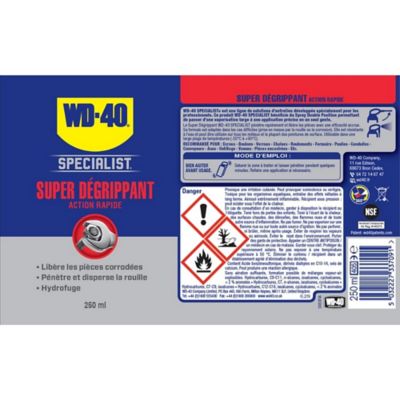 Super dégrippant WD-40, 250 ml