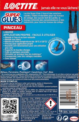 Superglue-3 Pinceau 5g Loctite Transparent