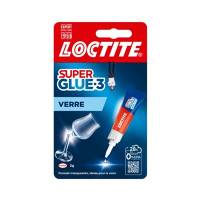 Superglue-3 Spécial Verre 3g Loctite