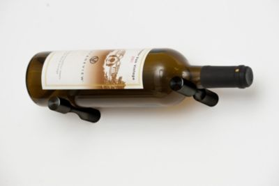 Support à bouteilles Vino Pins tiges pour 1 bouteille Noir