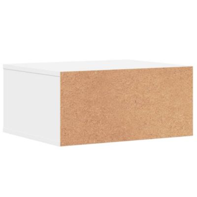 Support d'imprimante blanc 49x40x22,5 cm bois d'ingénierie vidaXL