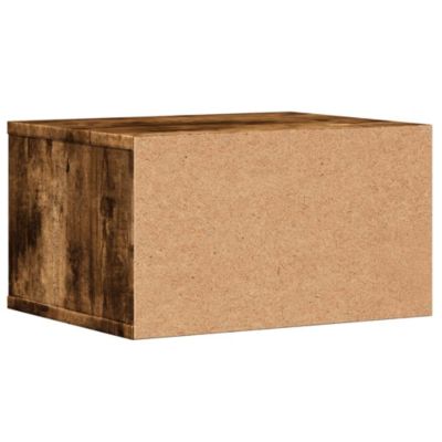 Support D'imprimante VidaXL En Chêne Artisanal 40x32x22,5 Cm - Bois D'ingénierie, Capacité 30 Kg - 9