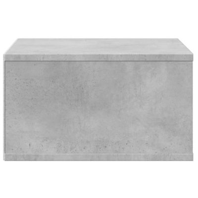 Vidaxl Support D'imprimante Gris Béton 49x40x22,5 Cm Bois D