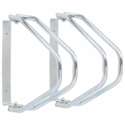 Support de bicyclette mural 2 pcs acier galvanisé vidaXL