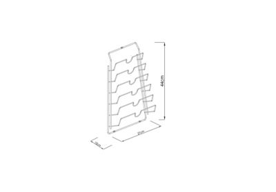 Support de couvercles à fixer sur porte GoodHome Datil