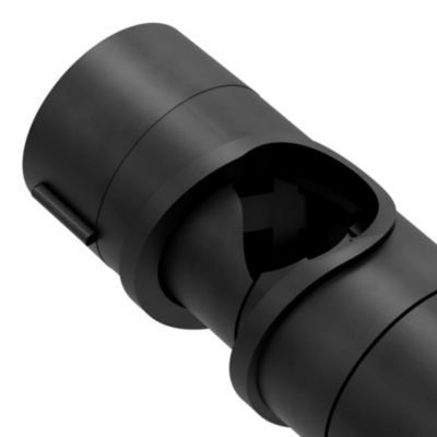 Support de douchette pour barre de douche, noir, GoodHome