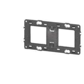 Support de fixation 2 postes Legrand Mosaic composable
